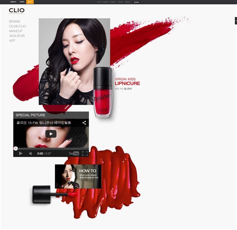 clio makeup website.